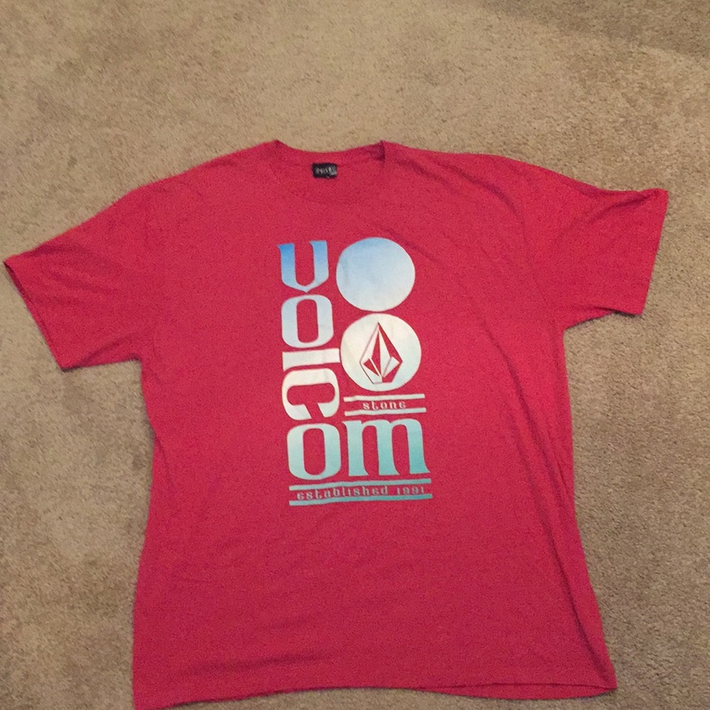 XXL volcom short sleeve shirt